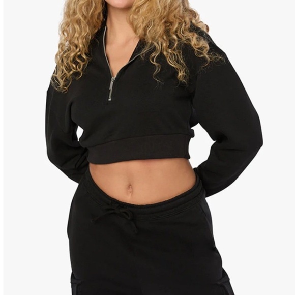 NWT | WeWoreWhat Half Zip Hoodie | Sz L - Picture 1 of 4
